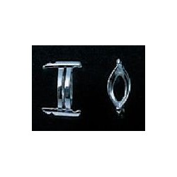980 Silver Prong Head (8×4)...