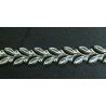 Royal silver bezel Wire Leaf (SV925) 10cm