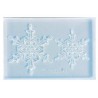 Art Clay Exclusive Clear Silicone Mold Snow Flake - Stellar Dendrites