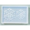 Art Clay Exclusive Clear Silicone Mold Snow Flake - Fernlike Stellar Dendrites