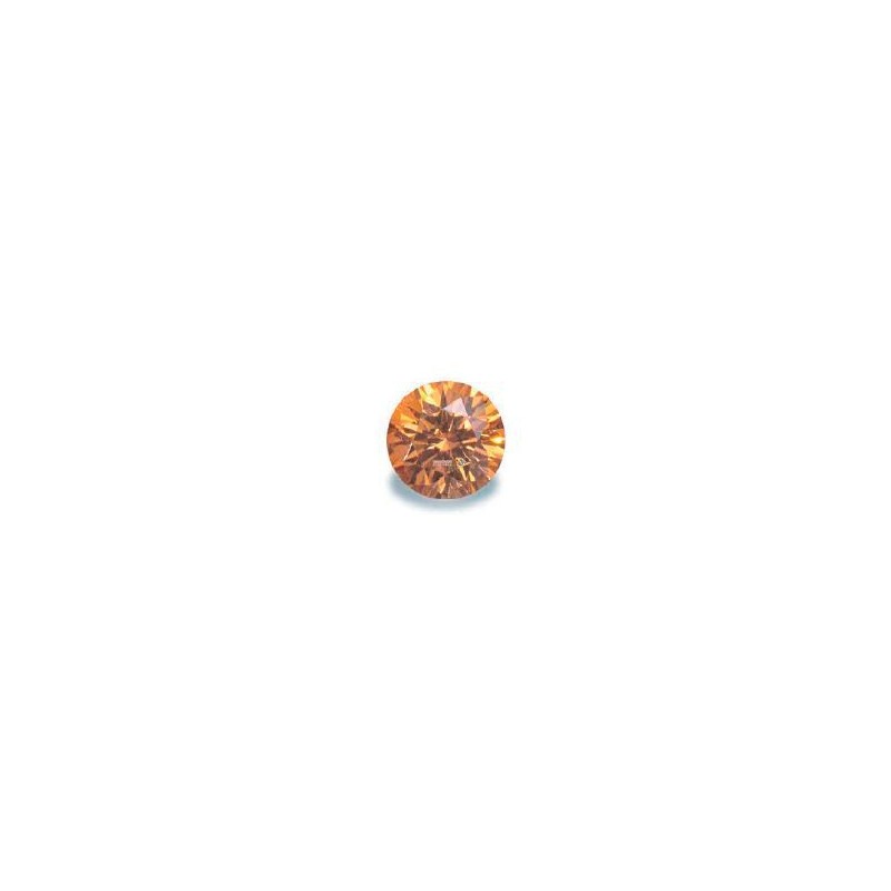 Swarovski Zirconia - Amber (3mm round) / 5pcs