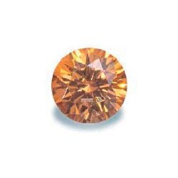 Swarovski Zirconia - Amber (4mm round) / 5pcs