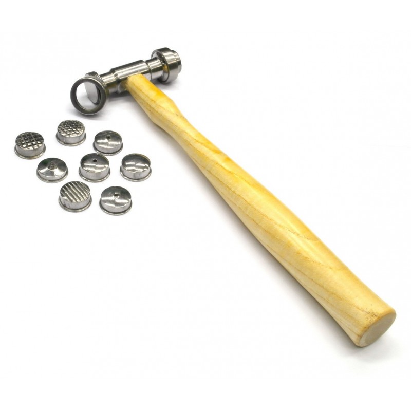 Texture Hammer with interchangeable heads