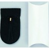 Felt pouch (black) w/gift box